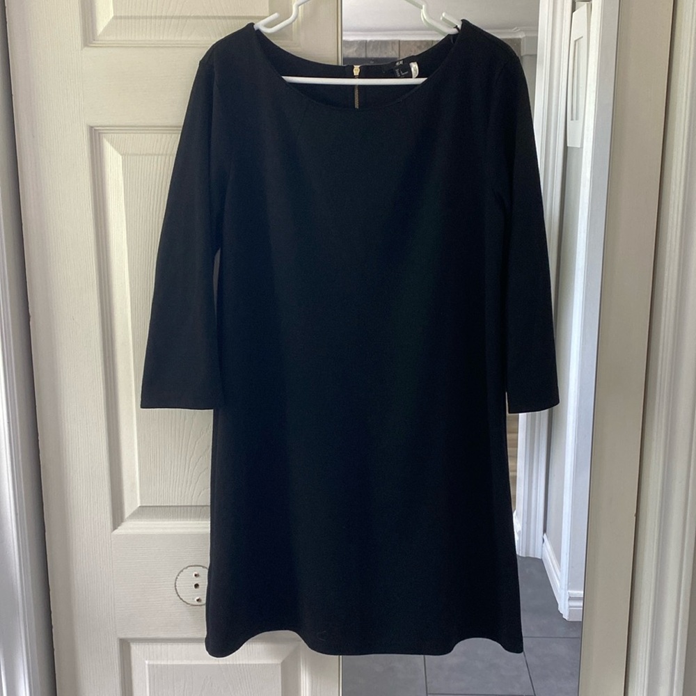 H&M little black dress size L